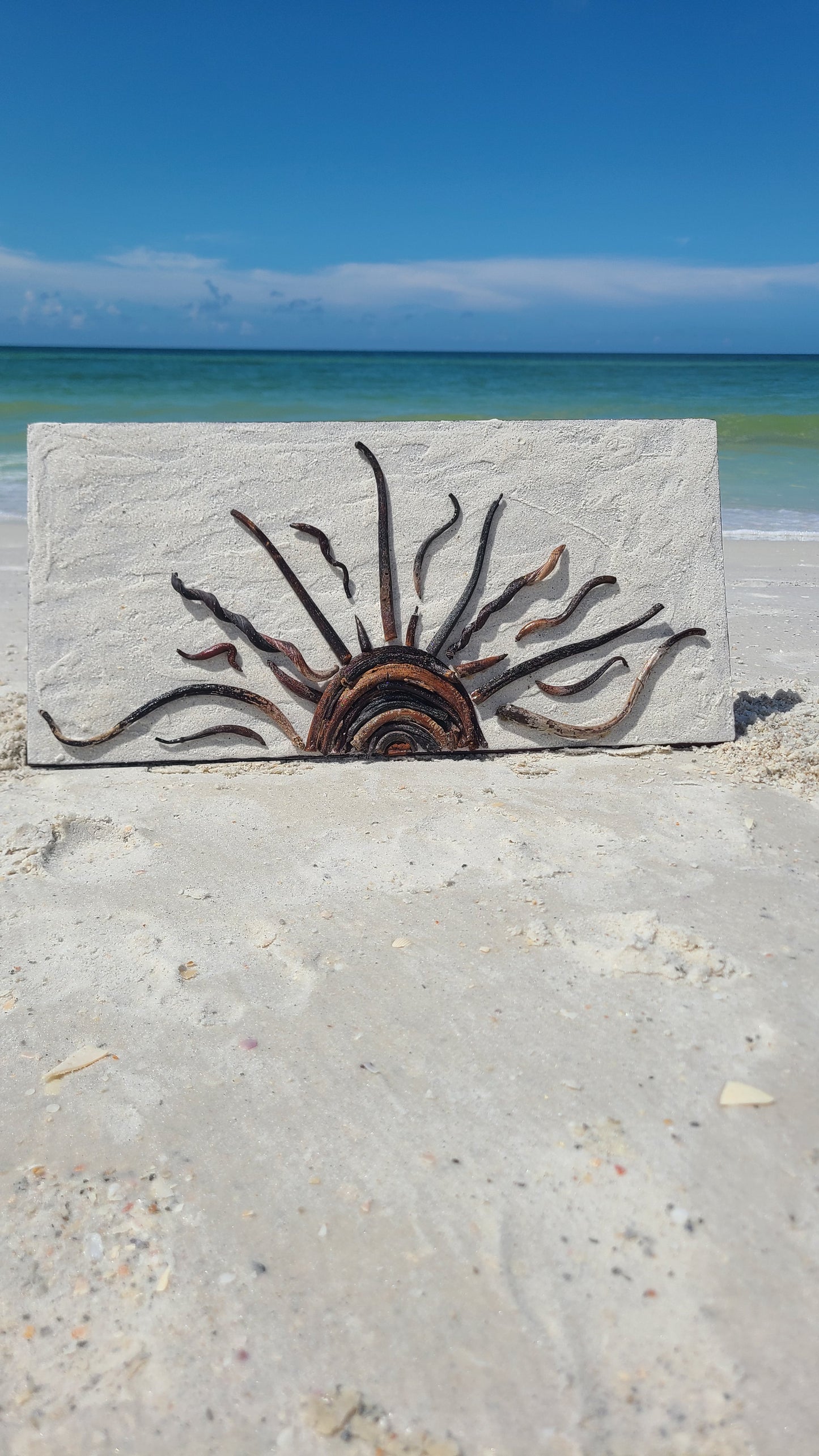 Sea Bean Sun Wall Art